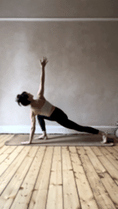 Roseanna Leney - Yoga position.