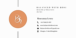 Roseanna Leney - Balanced with Rosi.