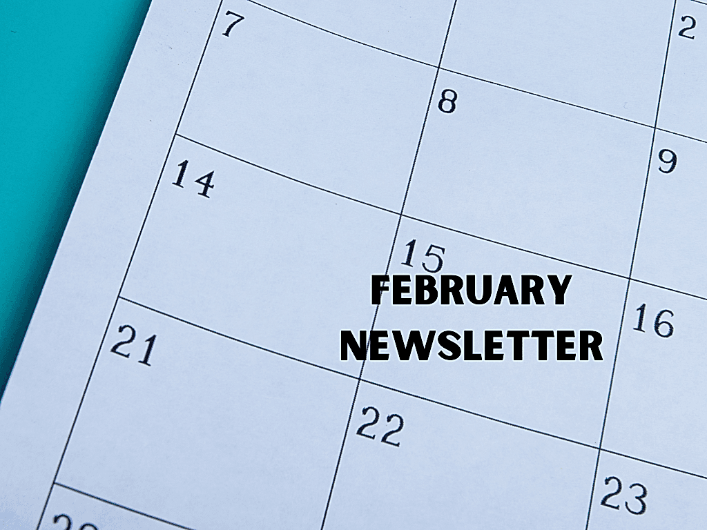February Newsletter.